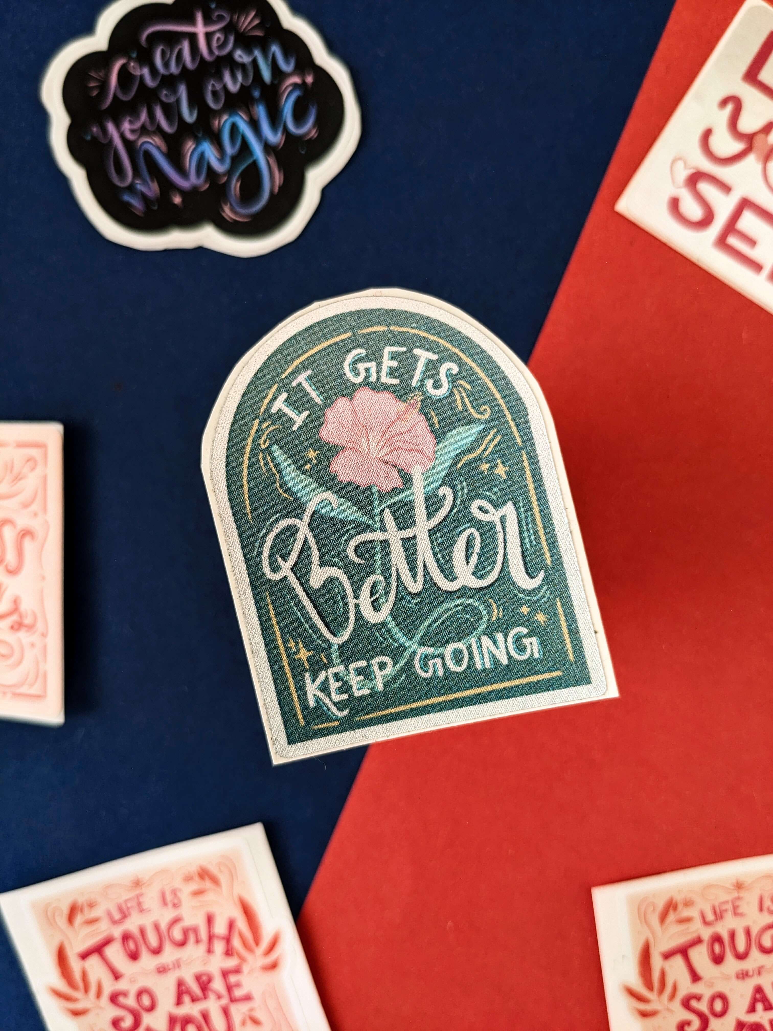Motivational Sticker Bundle- Sticker Set (6)