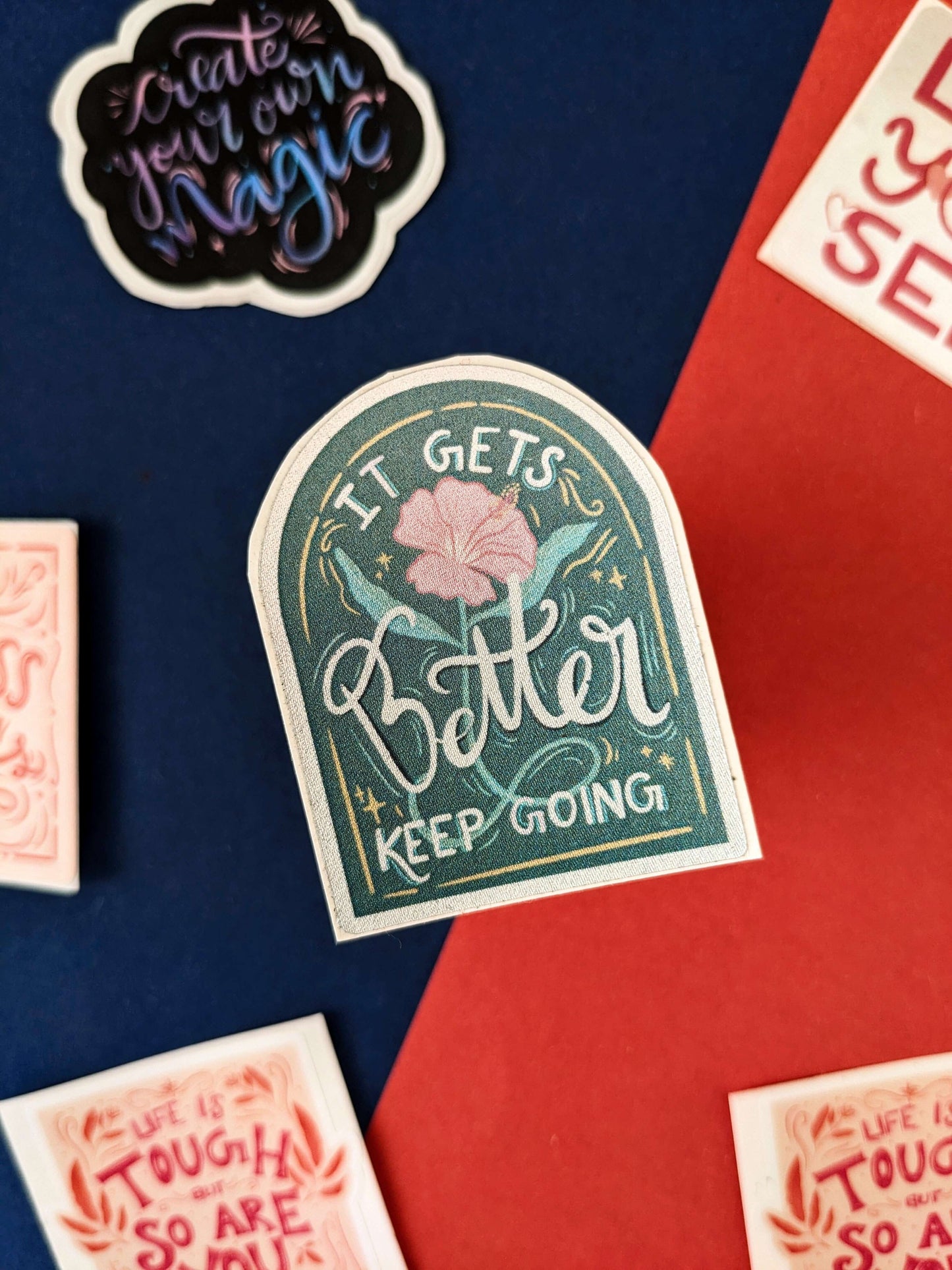 Motivational Sticker Bundle- Sticker Set (6)