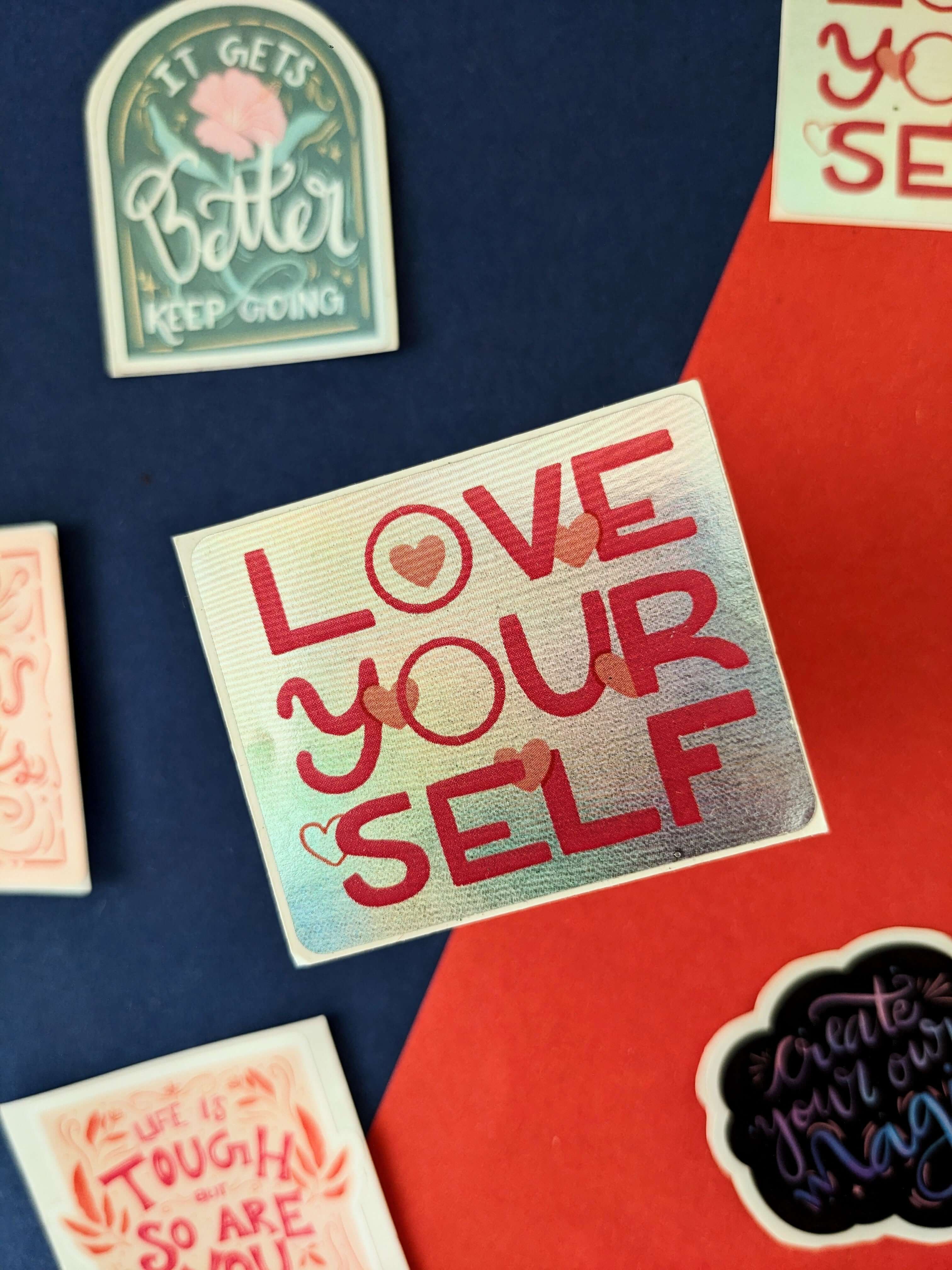 Motivational Sticker Bundle- Sticker Set (6)