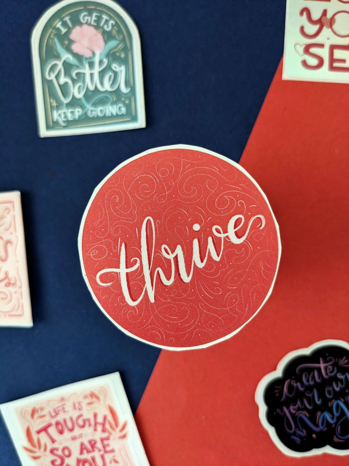 Motivational Sticker Bundle- Sticker Set (6)