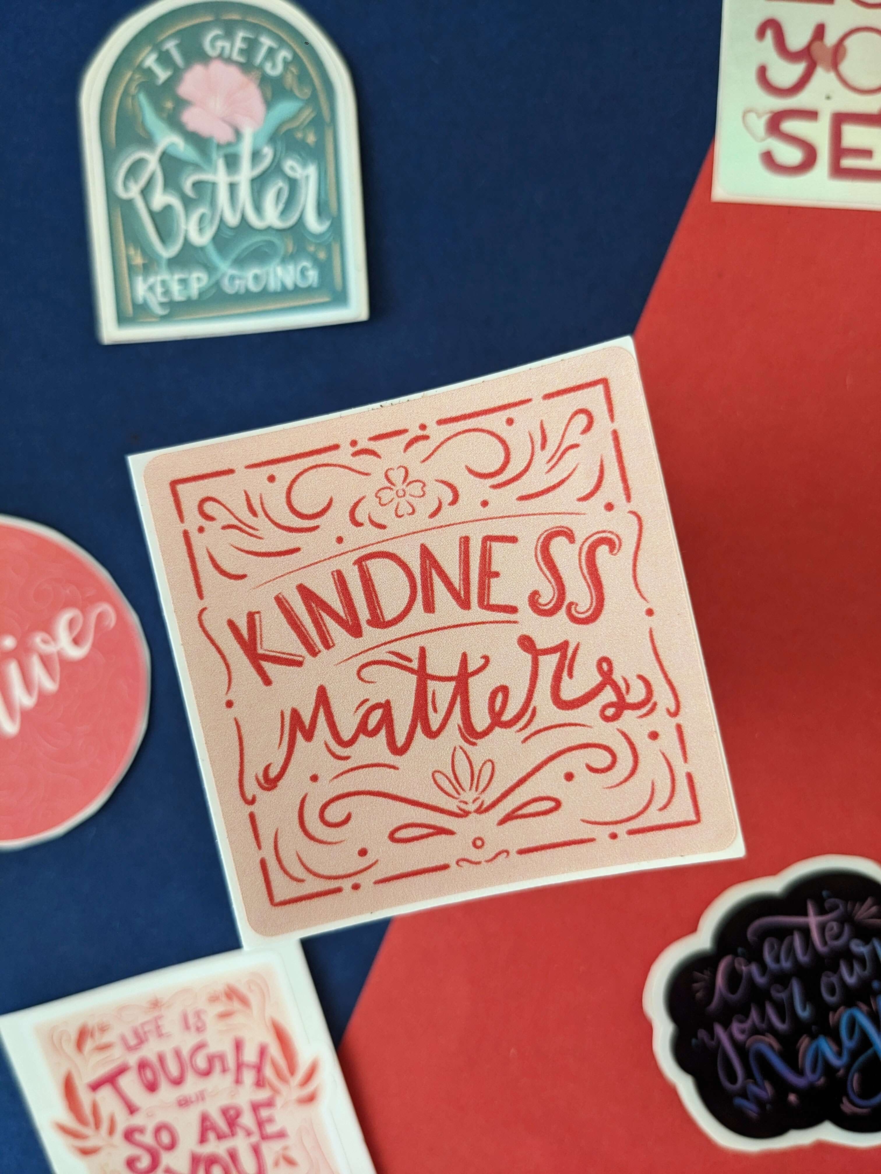 Motivational Sticker Bundle- Sticker Set (6)