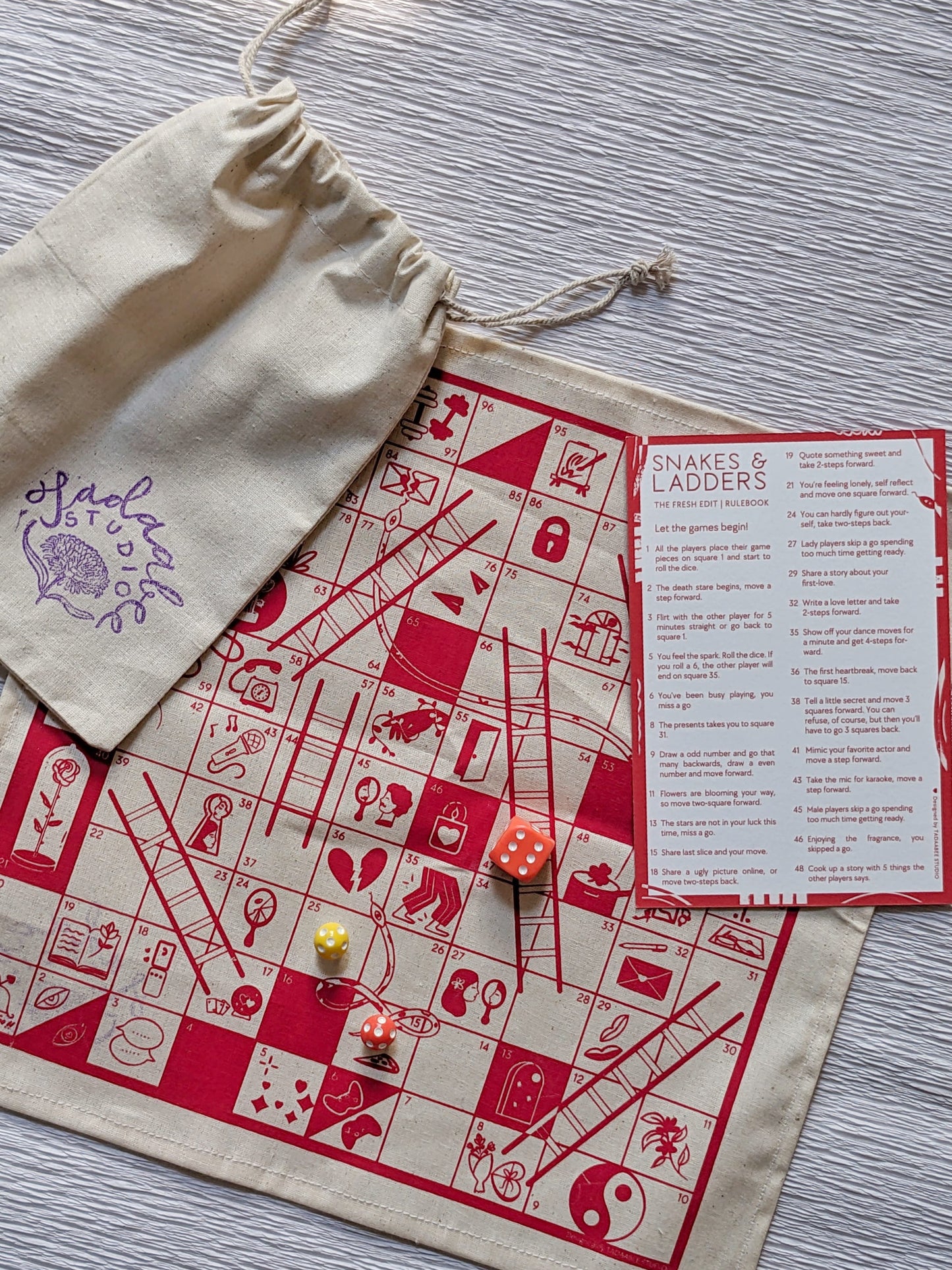 A game of Snakes & Ladders