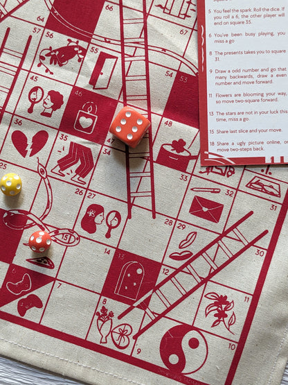 A game of Snakes & Ladders