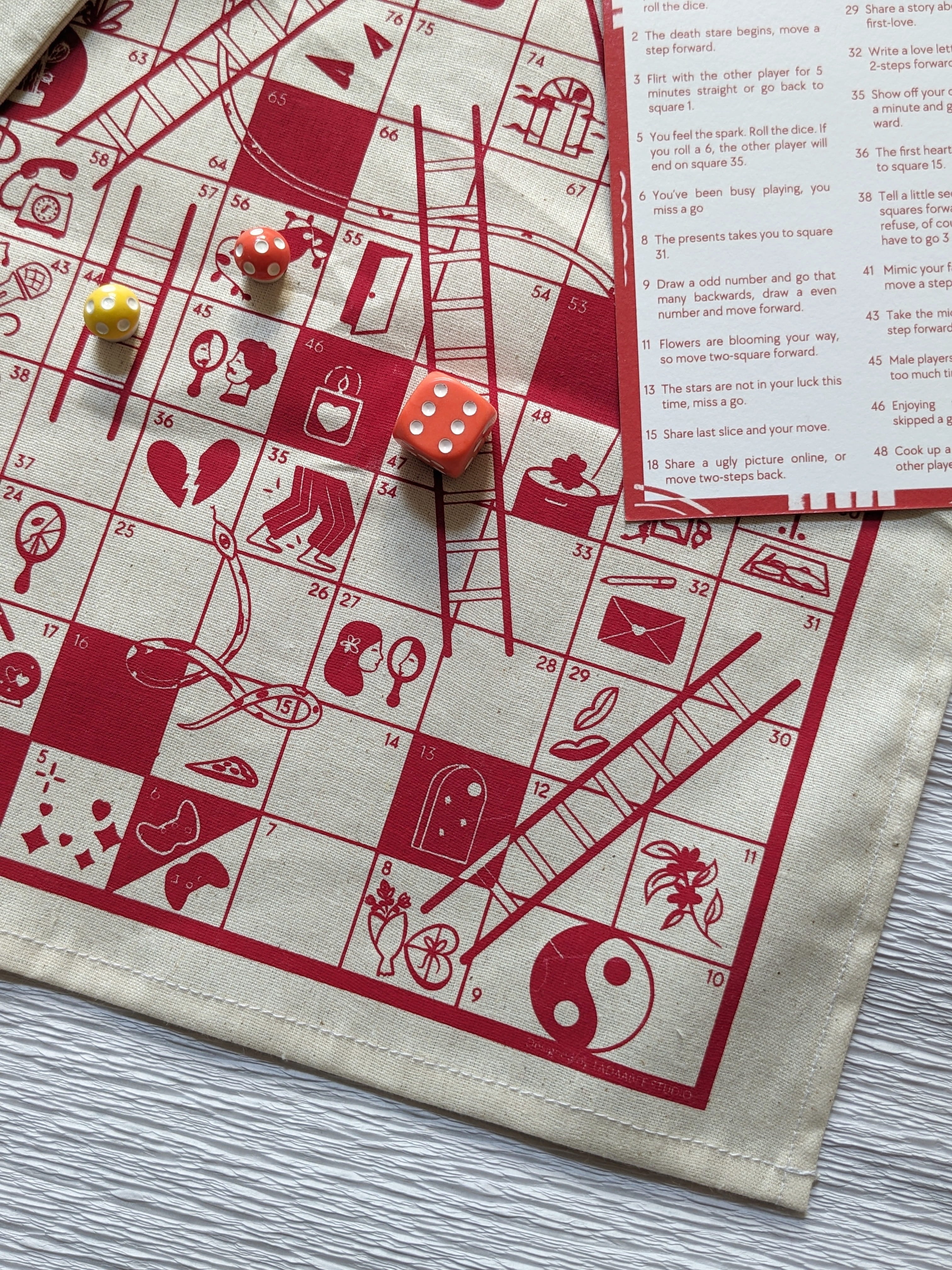 A game of Snakes & Ladders