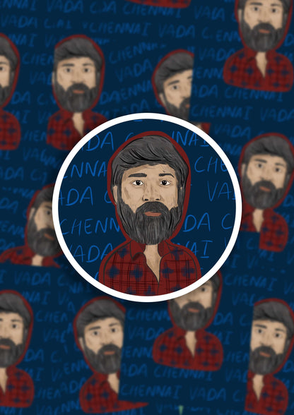 Tamil Actors - Sticker Set (4)