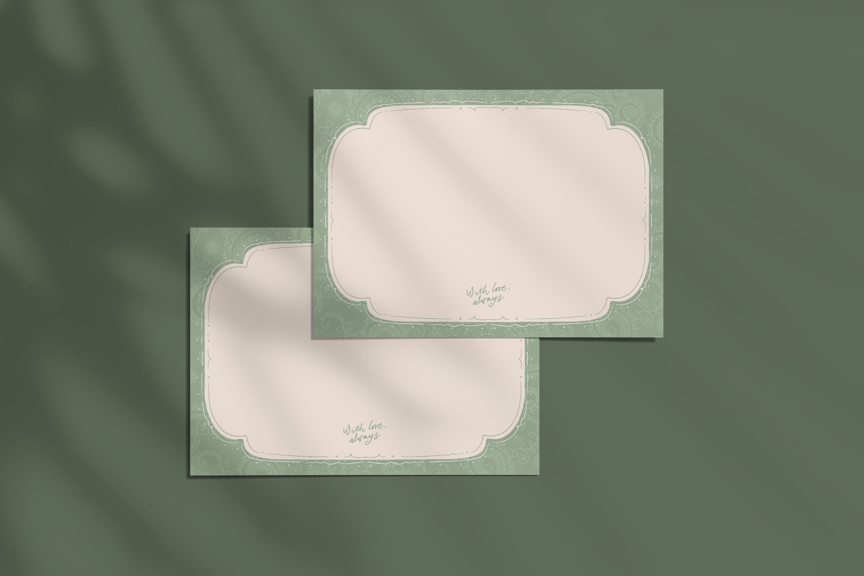 With Love, Always Postcard (Set Of 3)